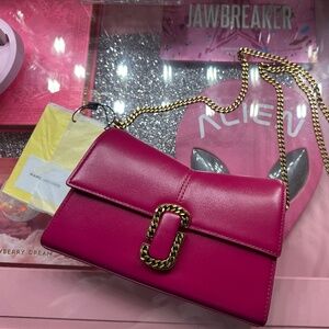 Marc Jacobs NWT Barbie Pink Crossbody Bag